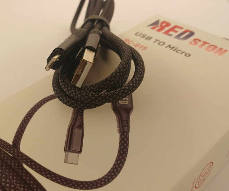 کابل شارژ REDSTON مدل RC815 تایپ میکرو