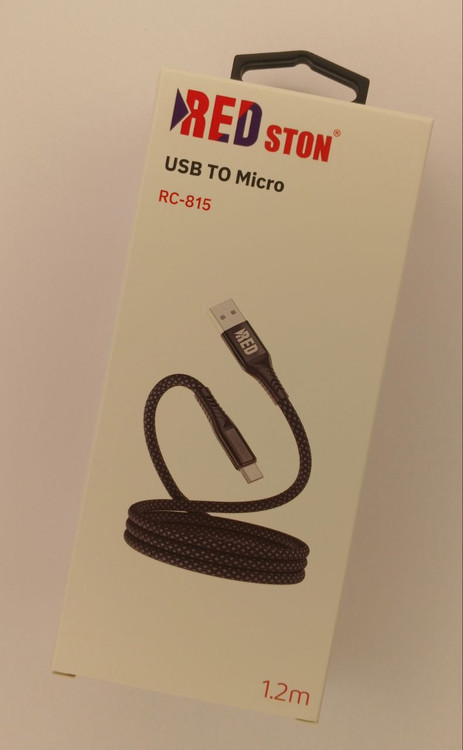 کابل شارژ REDSTON مدل RC815 تایپ میکرو