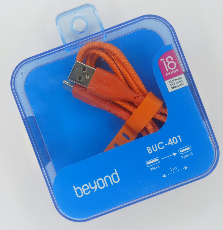 کابل شارژ Beyond مدل BUC-401 تایپ C