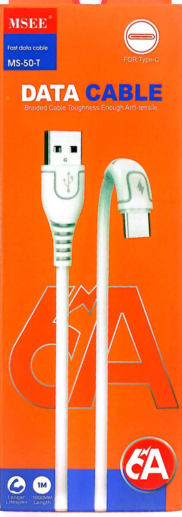 کابل شارژ MSEE مدل MS-50-T تایپ C