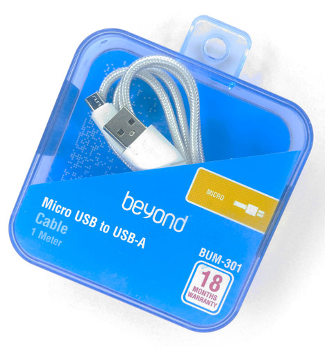 کابل شارژ Beyond مدل BUM-301 تایپ میکرو