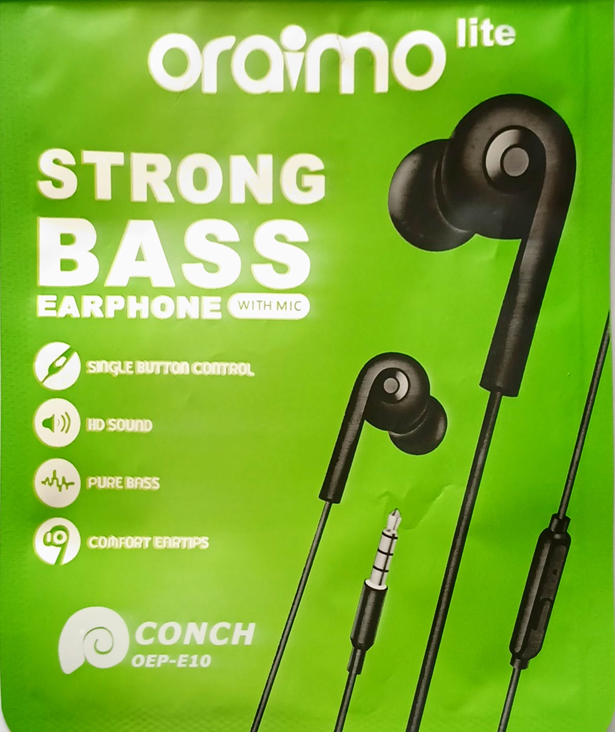 هندزفری سیم دار _ جک 10mm ساخت چین مدل oraimo