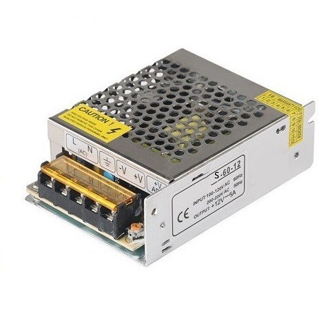 منبع تغذیه 12 ولت 5 آمپر - صنعتی