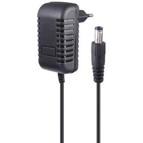 منبع تغذیه 9 ولت دو آمپر - سوکت گرد نری (مغزی کوچک)