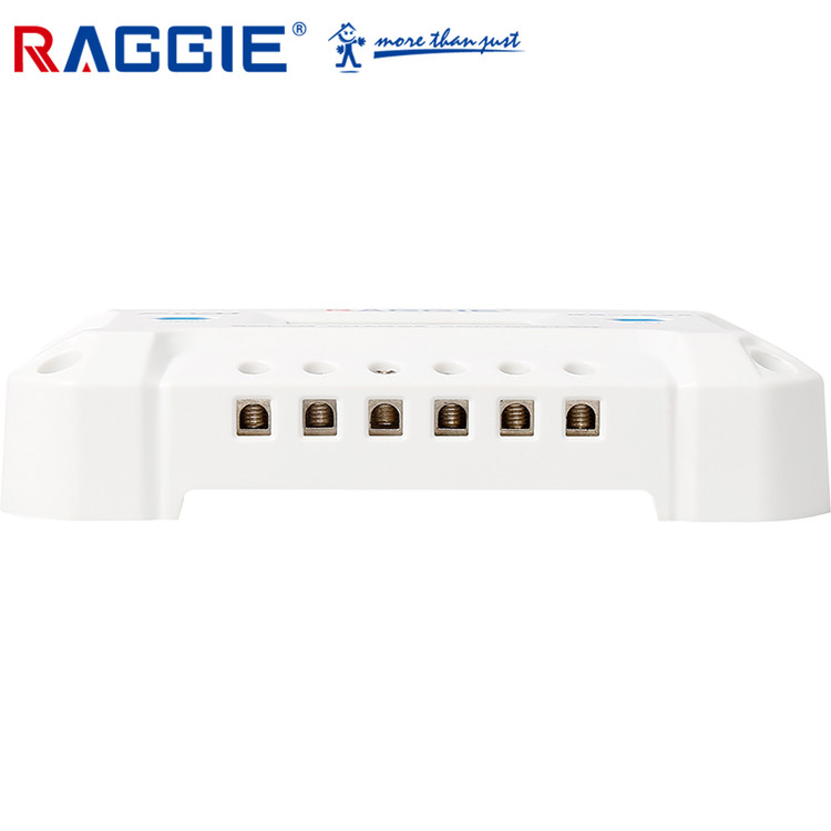 کنترلر شارژ خورشیدی راگی PWM مدل RG-CE10A نمایشگردار 1۰ آمپر مجهز به چیپست ST