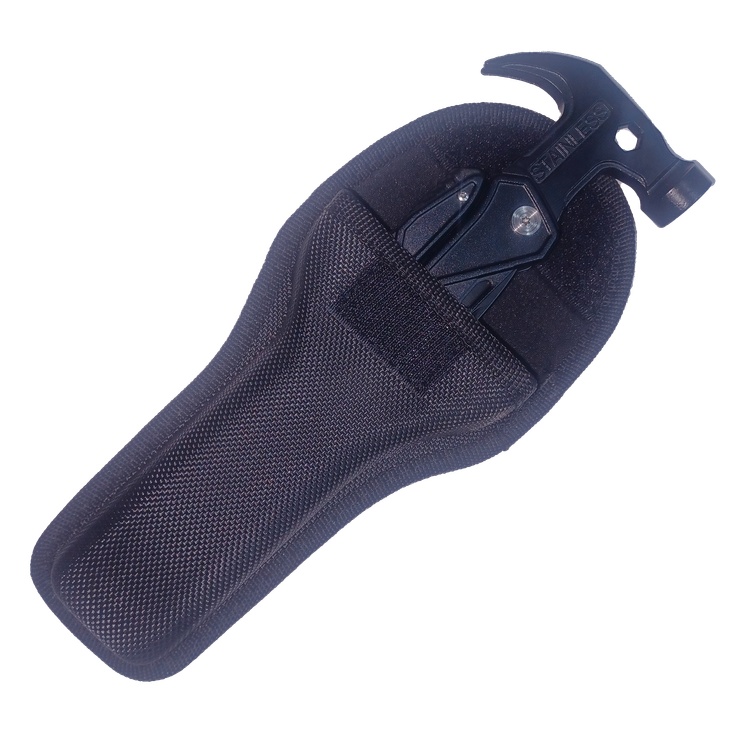 چکش چندکاره ۱۸ کاره کمپینگ و بقا مدل Multifunctional Tool مجهز به چخماق و سوت نجات